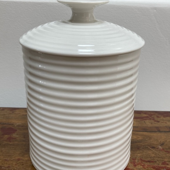 Sophie Conran for Portmeirion canister/lid,NEW - Picture 1 of 8